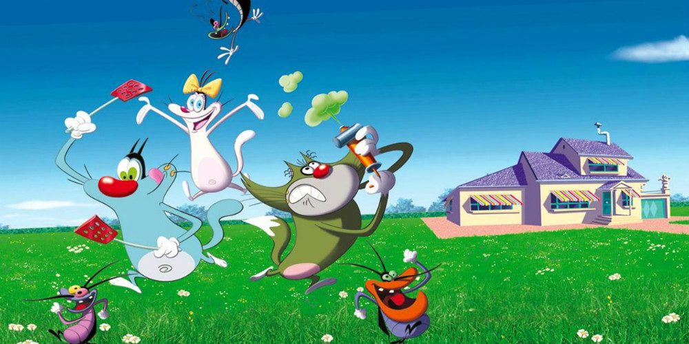 Oggy és a svábbogarak (Oggy and the Cockroaches, 1999)