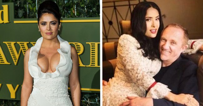 Salma Hayek keményen visszaszólt azoknak, akik betámadták a házasságát