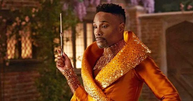 Hamupipőke filmben, a Tündérkeresztanyát Billy Porter