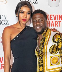 Eniko Parrish és Kevin Hart