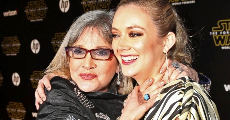 Carrie Fisher 7 éve már, hogy meghalt - Lánya szívfacsaró módon emlékezett elhunyt édesanyjára