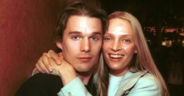 Irtó jóképű pasi lett Uma Thurman és Ethan Hawke közös fia - Friss fotókon a 22 éves Levon Hawke