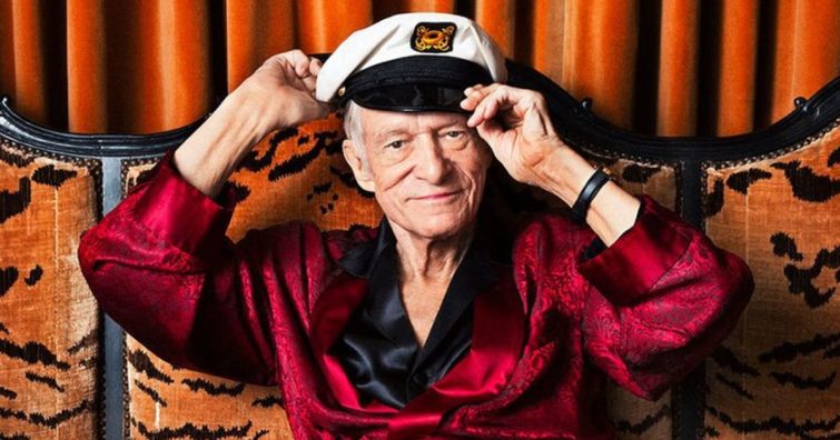 Hugh Hefner fiatalkori fotója – Piszok jóképű volt fiatalon a Playboy atyja