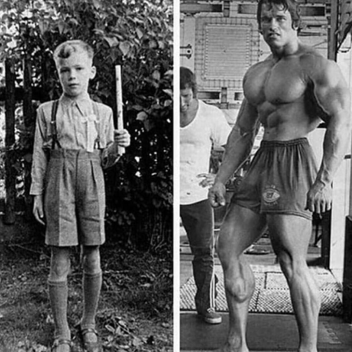 Felismered a képeken látható gizda kisfiút? Most 76 éves, és korunk legizmosabb akciósztárja lett - Arnold Schwarzenegger