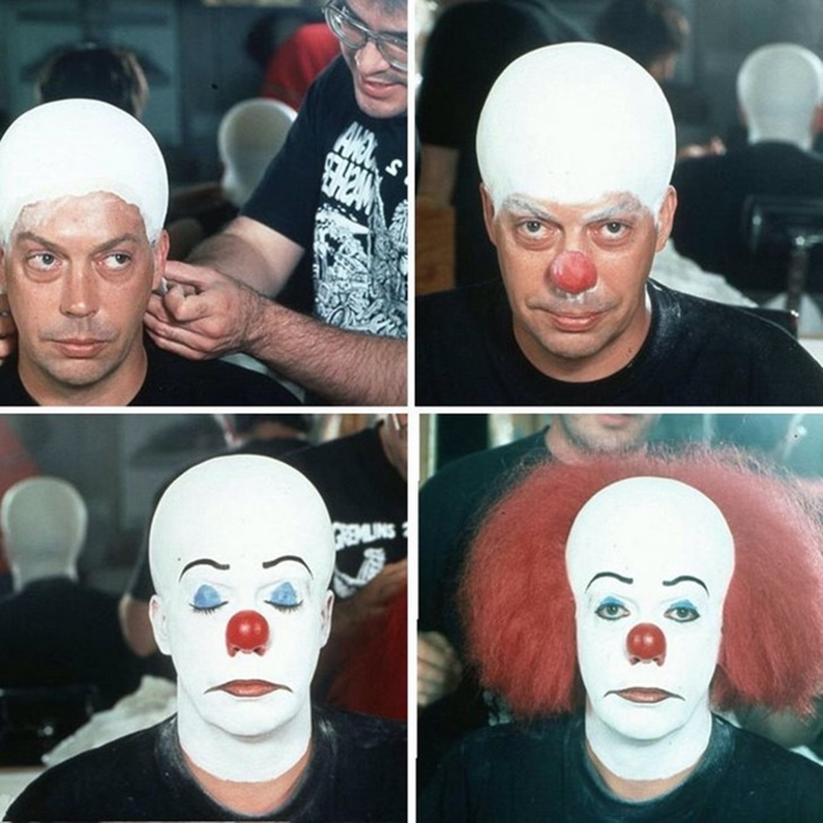 Ők azok, akik az ikonikus horrorban szereplő AZ gonosz bohóc karakterét játszották - Tim Curry - Bill Skarsgård