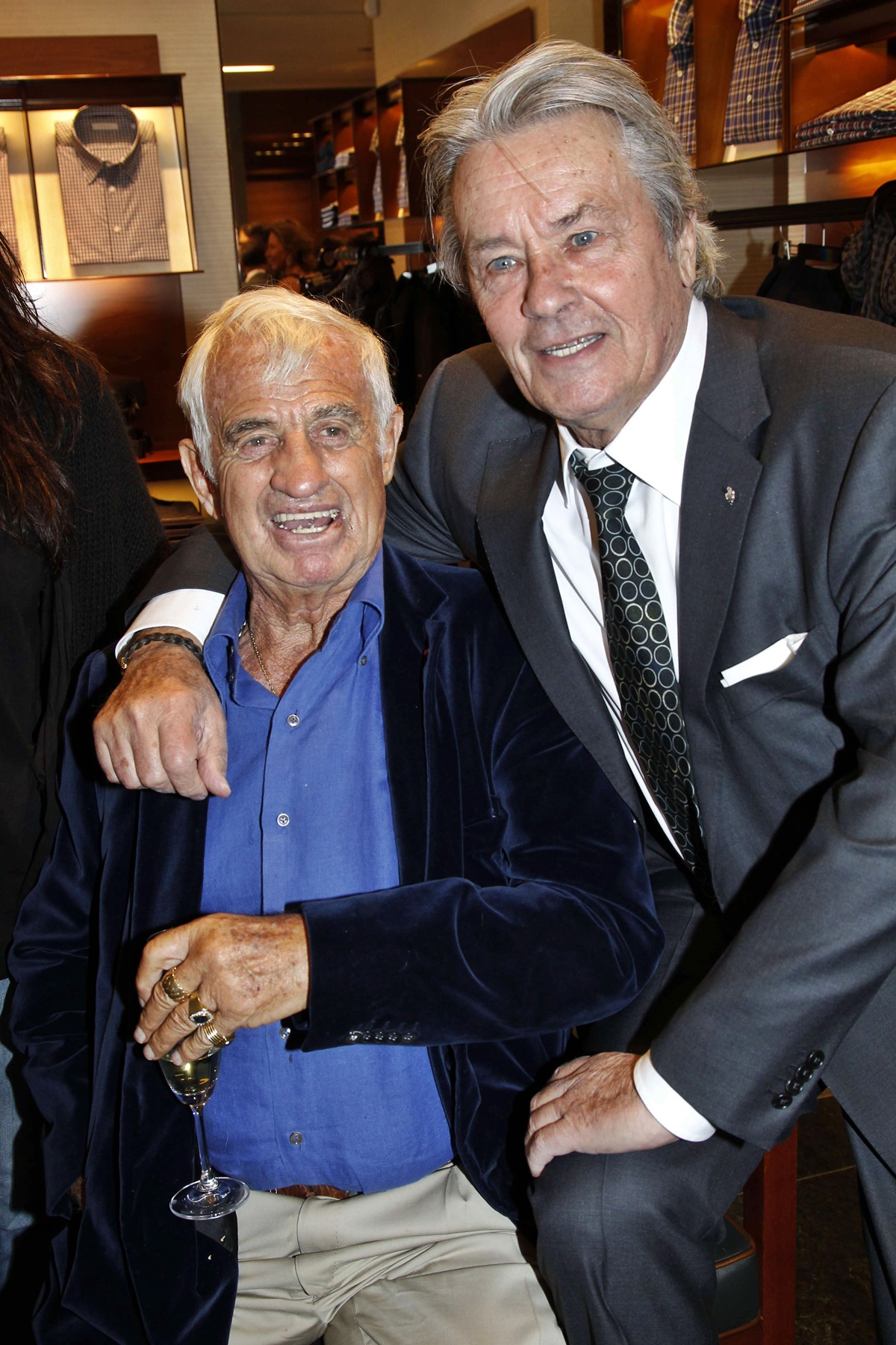 Jean-Paul Belmondo és Alain Delon