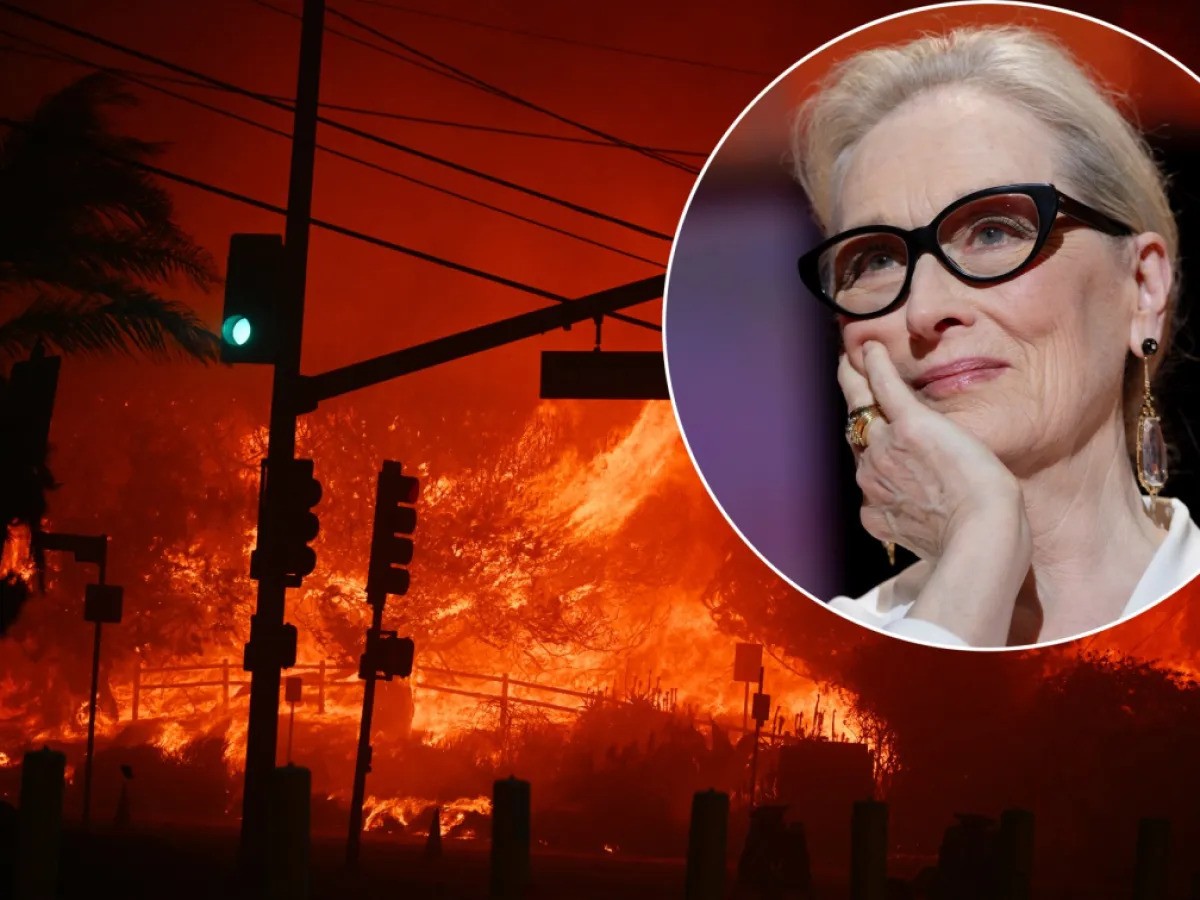 Meryl Streep drámai vallomása: egy drótvágó segítségével menekült el a Los Angeles-i tűz elől